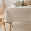 Cotton And Linen Tablecloth Anti-Scalding