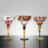 Exotic Hand Painted Cocktail Glasses-1 Pcs