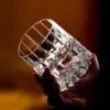 Modern DOF Tumbler Hand Carve Kaleidoscope Crystal