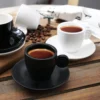Espresso Coffee Cup & Saucer Set