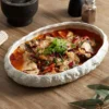 Oval Salad Bowl
