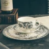 Ceramic Plates, Coffee Cup & Causer
