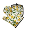 2pcs Polyester Baking Gloves/ Apron