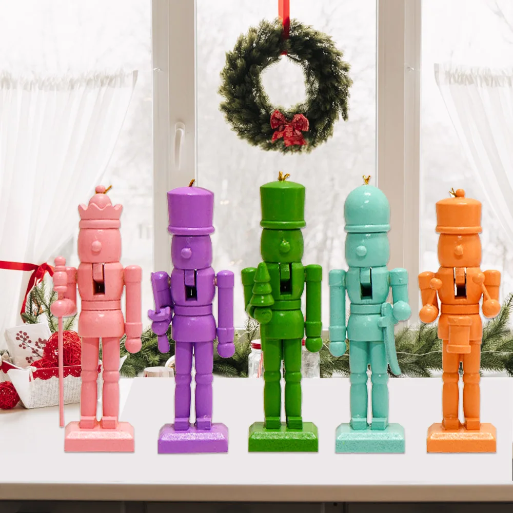 kf-S60d4543c95654901b35282eb2bb0078fg-12CM-4-6Pc-Colorful-White-Gold-Soldier-Christmas-Nutcracker-Creative-Home-pendant-Christmas-decoration-small-gift kf-S60d4543c95654901b35282eb2bb0078fg-12CM-4-6Pc-Colorful-White-Gold-Soldier-Christmas-Nutcracker-Creative-Home-pendant-Christmas-decoration-small-gift
